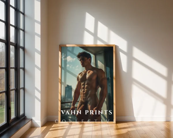 Art Focus Male Figure Photography Wall Art Printable