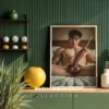 Curated Decor Man Physique Photography Wall Art Print