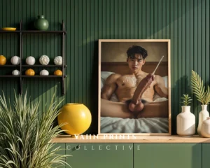 Curated Decor Man Physique Photography Wall Art Print