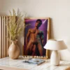 Modern Poster Male Form Photography Wall Art Digital