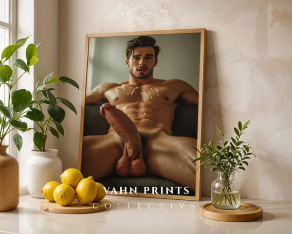 Modern Gallery Male Body Photography Wall Art Printable Poster