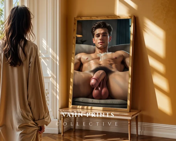 Minimal Decor Man Physique Photography Wall Art Printable