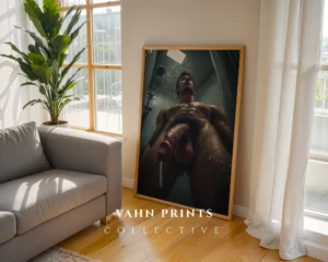 High Art Guy Figure Photography Wall Art Print