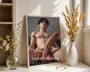 Balanced Form Man Figure Photography Wall Art Print