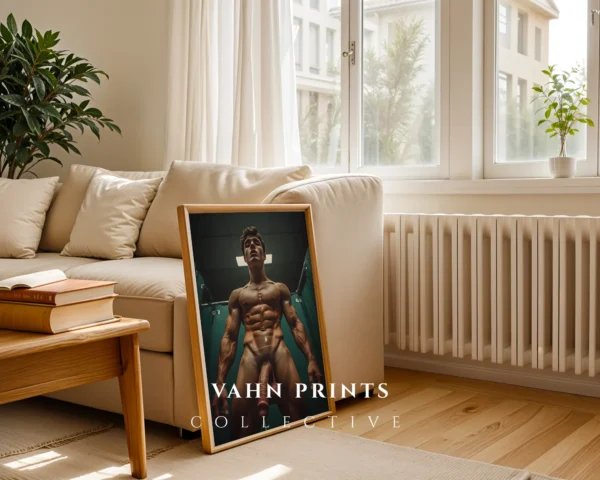 P573c_m1 Minimalist Male Form Photography Wall Art Digital Download