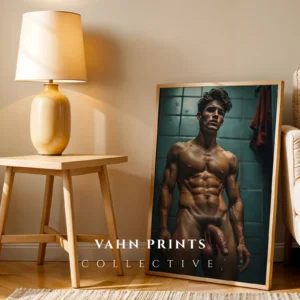 Stylish Man Physique Photography Wall Art Printable