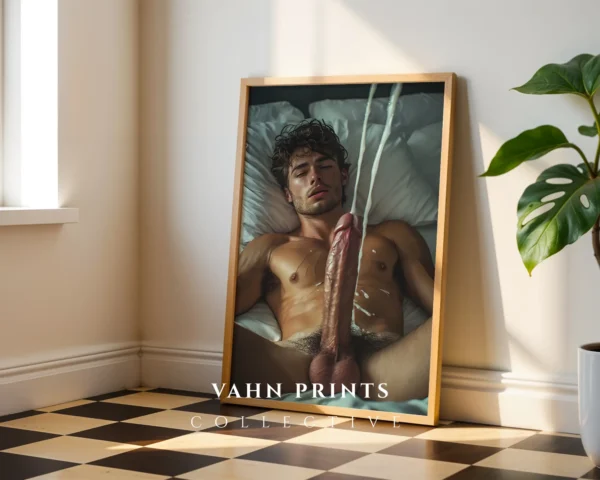 Fine Art Guy Figure Photography Wall Art Print