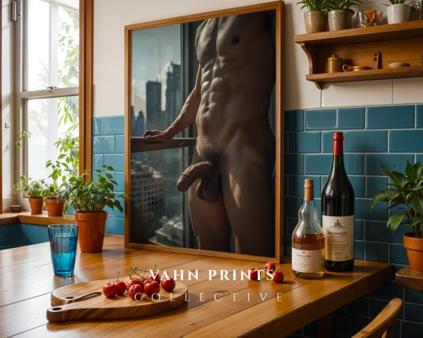 Curated Decor Male Body Photography Wall Art Printable Poster