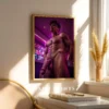 Soft Light Male Figure Photography Wall Art Print