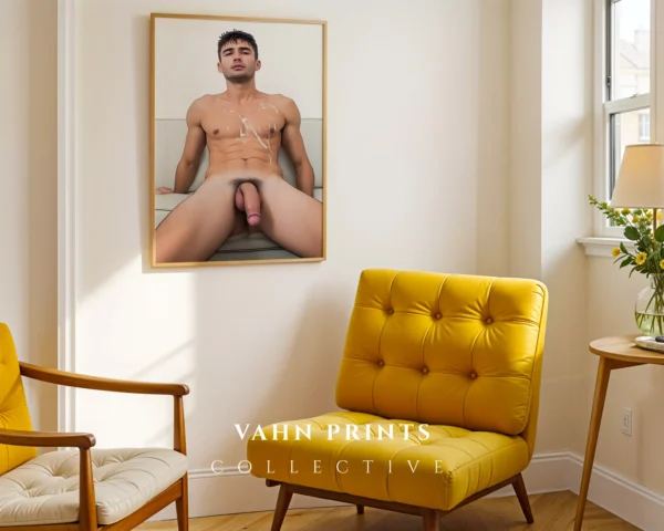 Balanced Light Man Physique Photography Wall Art Printable