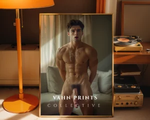 Curated Interior Man Form Photography Wall Art Digital Download