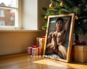 Editorial Man Body Photography Wall Art Print Digital