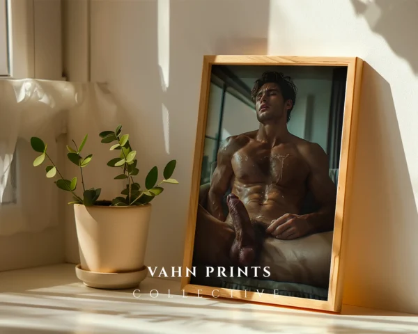 Contemporary Guy Body Photography Wall Art Printable