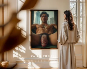 Tasteful Man Body Photography Wall Art Print Poster