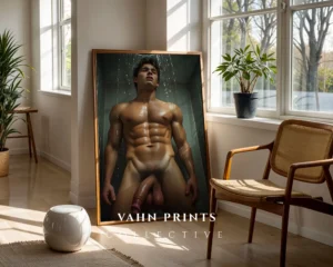 P631c_m1 Fine Detail Male Figure Photography Wall Art Printable