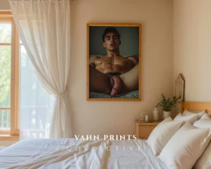 Soft Light Guy Figure Photography Wall Art Printable Decor