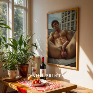 Curated Man Form Photography Wall Art Printable Poster