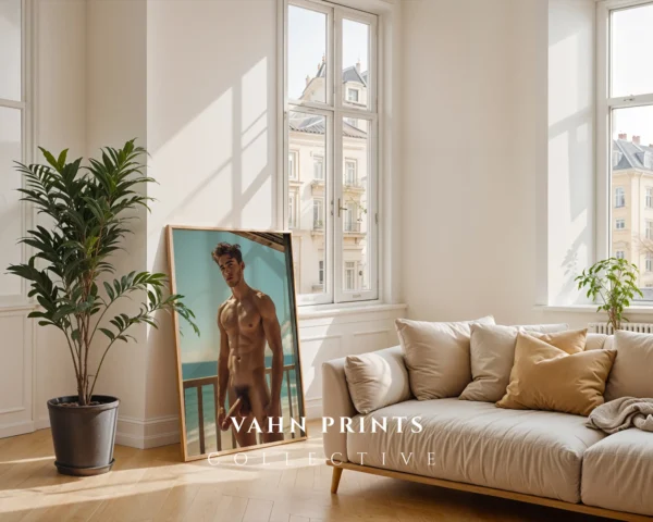 Visual Art Guy Physique Photography Wall Art Digital Download