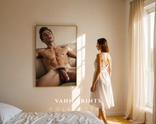 Monochrome Guy Form Photography Wall Art Printable