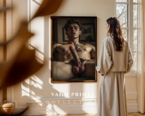 High Art Man Figure Photography Wall Art Printable Poster