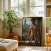 Minimal Wall Male Physique Photography Wall Art Print
