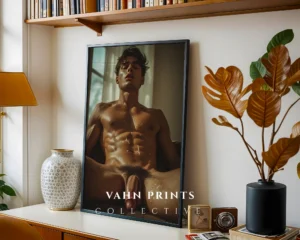 Neutral Interior Male Body Photography Wall Art Digital Download