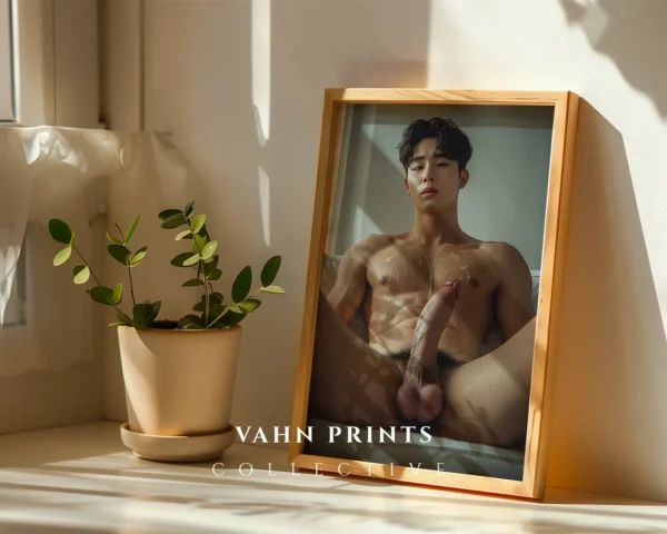 Expressive Man Form Photography Wall Art Printable