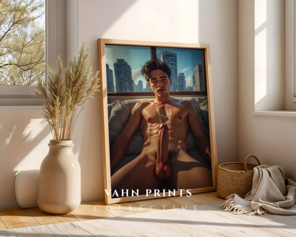 Refined Male Figure Photography Wall Art Printable