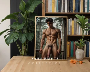 Timeless Male Physique Photography Wall Art Digital Download