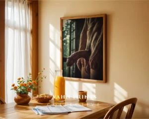 Modern Interior Man Figure Photography Wall Art Printable