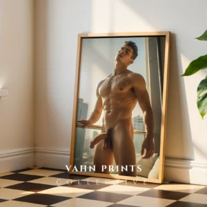 Elegant Man Form Photography Wall Art Printable Poster