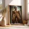 Refined Male Physique Photography Wall Art Digital Download