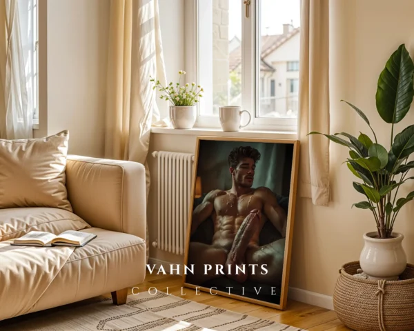 Minimal Wall Male Body Photography Wall Art Printable