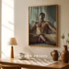 Luxury Male Physique Photography Wall Art Printable Poster
