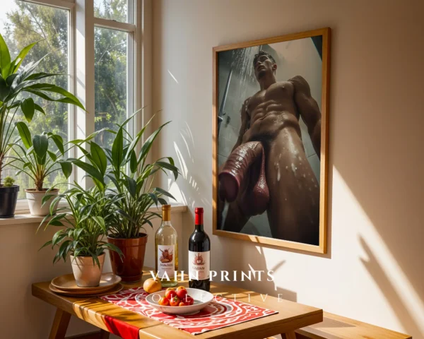 P694c_m1 Refined Male Body Wall Art Photography Print Decor Instant Download