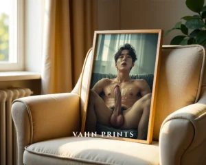 P699c_m1 Modern Guy Form Wall Art Photography Printable Poster Decor