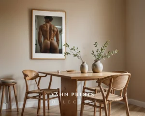 Attractive Male Modern Wall Art Photo