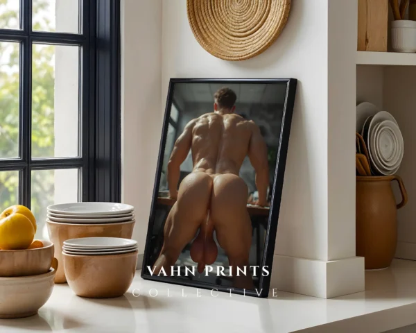 Stylish Attractive Male Wall Art