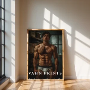 Attractive Man Photography Digital Art