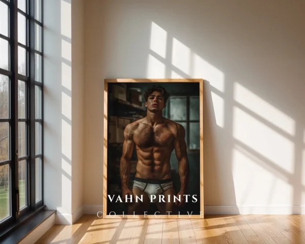 Attractive Man Photography Digital Art