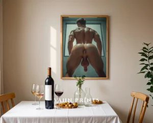 Hot Guy Photo Wall Decor Instant