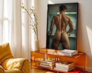 Handsome Man Aesthetic Wall Art Download