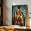 Attractive Masculine Photography Poster