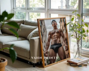 Modern Male Body Photography Decor