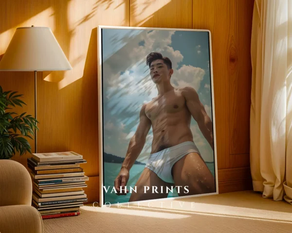 Masculine Portrait Photography Wall Art