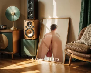 Hot Guy Minimal Portrait Wall Art