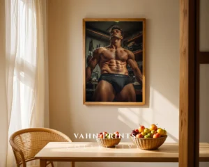 Handsome Male Aesthetic Wall Decor