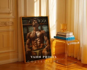 P754c_m1 Masculine Modern Portrait Wall Art