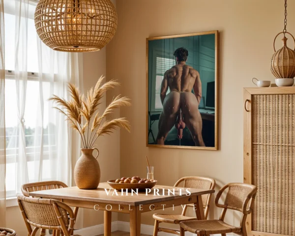 Masculine Figure Modern Wall Decor