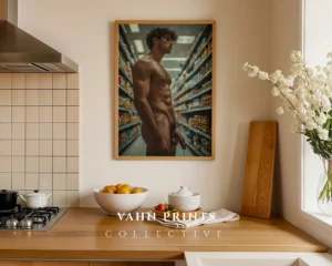 Handsome Man Stylish Wall Art